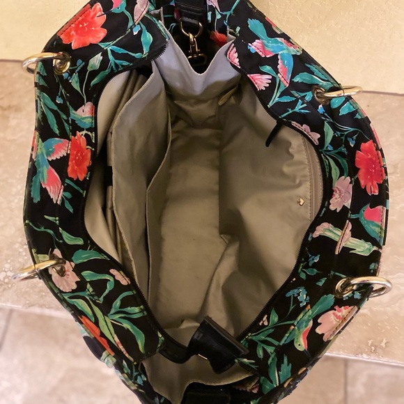 Kate Spade tropical floral baby diaper bag - Picture 3 of 4